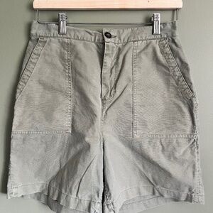 Roots High-waisted Shorts